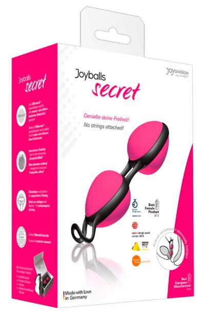 Joyballs secret pink/black