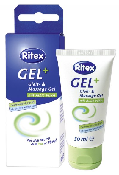 Ritex lubrikační a masážní gel 50ml s aloe vera