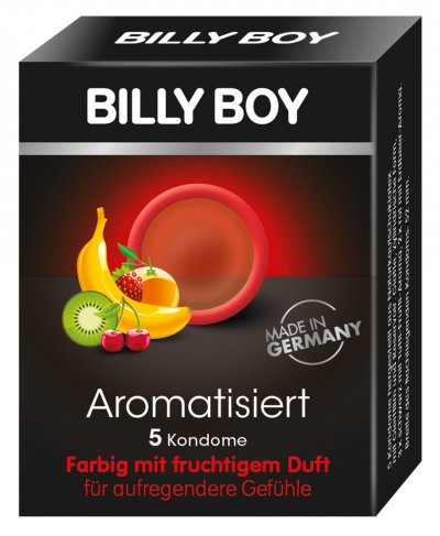 Kondomy Billy Boy 5ks aromatizované