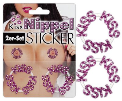 Kiss Nipple Sticker Diamond