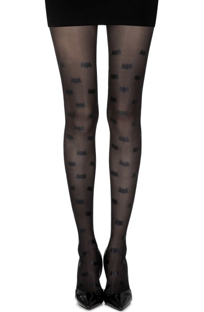 “Super Hero”  Sheer Print Tights