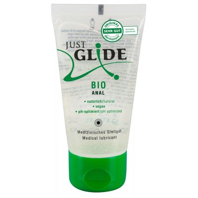 Anální lubrikační gel Just Glide Bio 200 ml