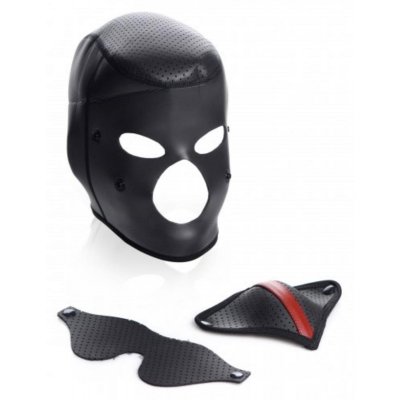 Scorpion Hood With Removable Blindfold And Mouth Mask